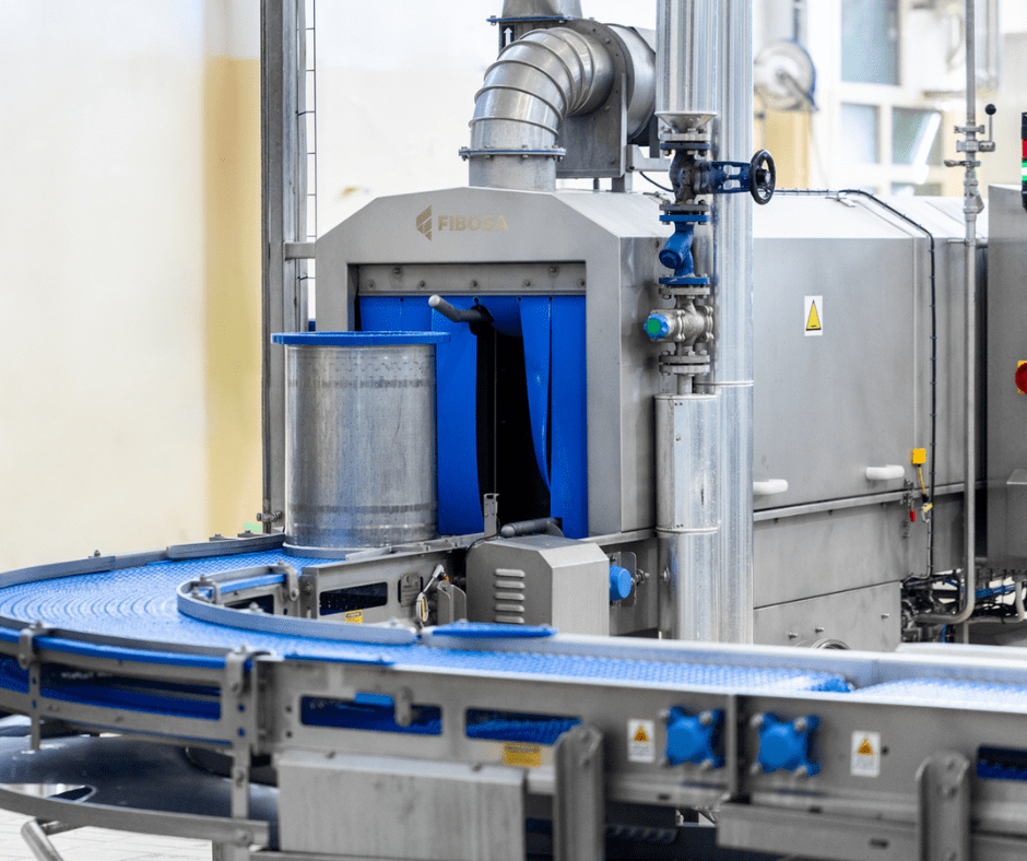 túnel de lavado de moldes