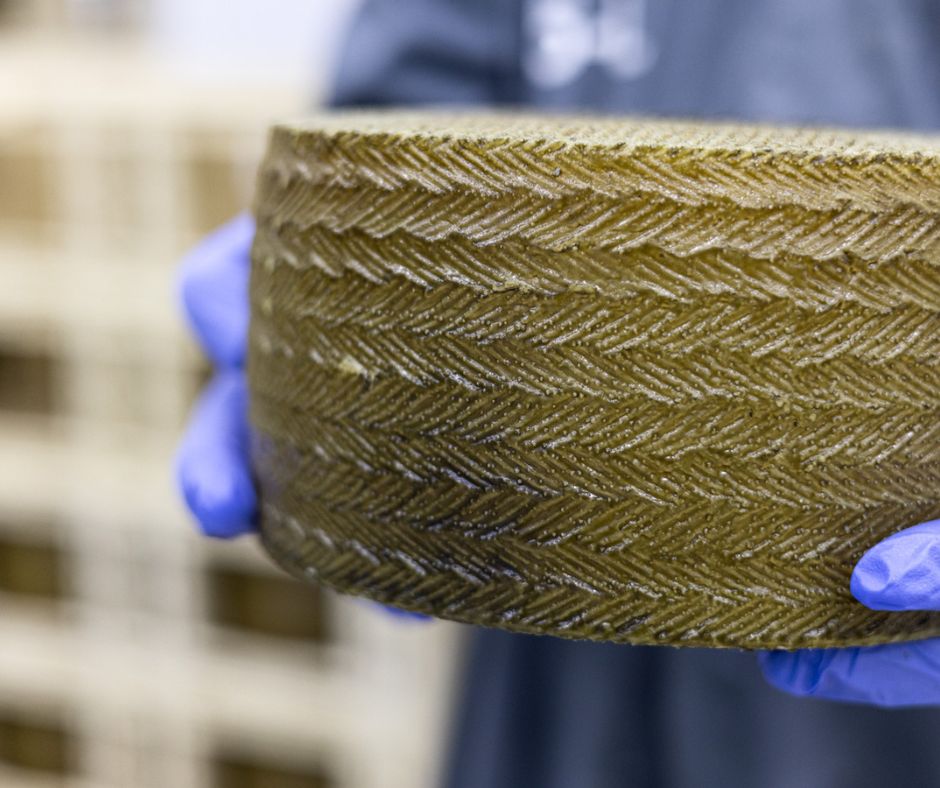 queso manchego en final de línea de producción de Fibosa